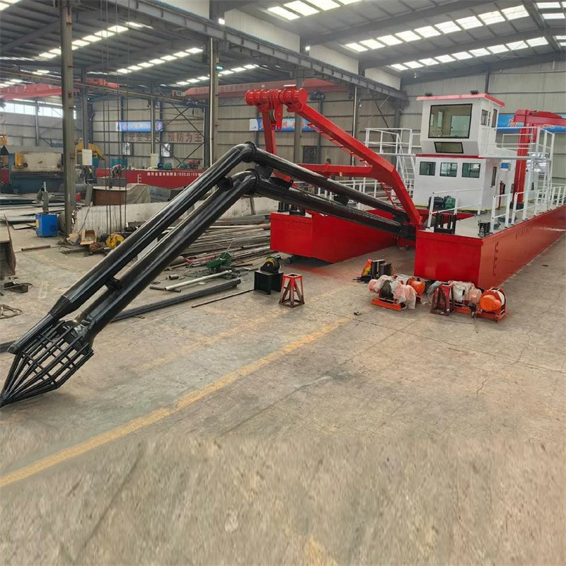 Dredger tad-dgħajjes tal-minjieri tar-ramel tal-ġett